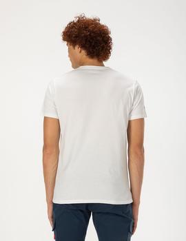 Camiseta elPulpo ST Patch blanco hombre