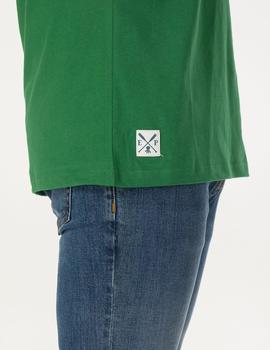 Camiseta elPulpo Yucatán verde hombre
