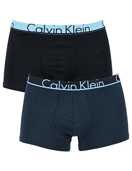 Pack 2 Cotton Trunk Calvin Klein ID Negro