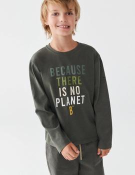 Camiseta Ecoalf Because verde niño