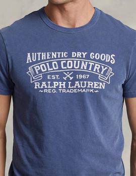 Camiseta Ralph Lauren Polo Country marino hombre