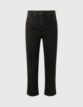 Vaqueros Pepe Jeans Dion 7/8 negro mujer