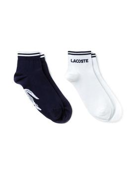 Pack Calcetines Lacoste Sport RA8495 marino/blanco