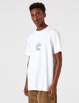 Camiseta Edmmond Commputer blanco hombre