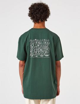 Camiseta Edmmond People verde hombre
