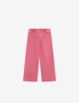 Pantalones Ecoalf Flora rosa niña