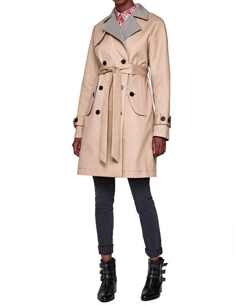 Trench Pepe Jeans Daria camel mujer