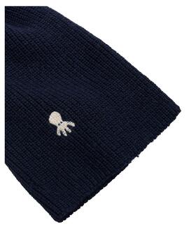 Bufanda elPulpo Basic Logo marino hombre