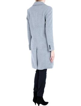 Abrigo Calvin Klein Wool Blend gris mujer
