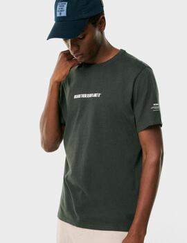 Camiseta Ecoalf Dera verde hombre