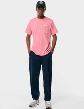Camiseta Ecoalf manga corta rosa hombre