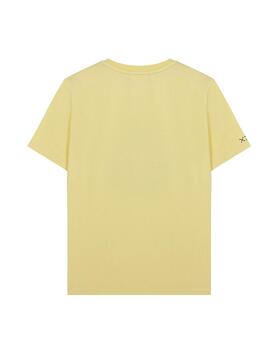 Camiseta elPulpo niño Color Splash amarillo