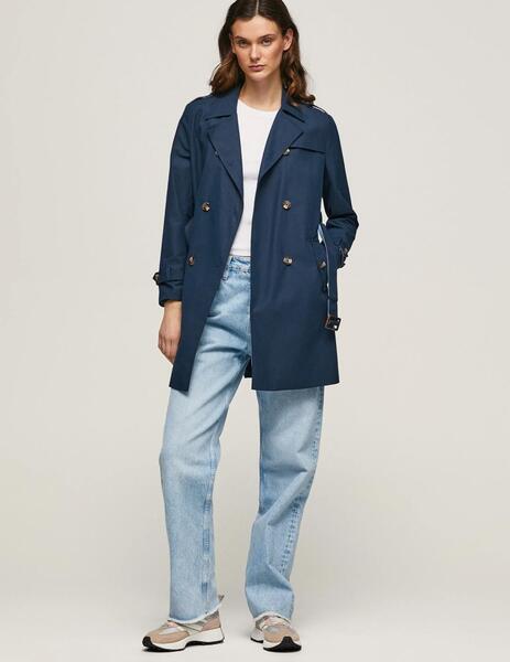 Trench Pepe Jeans Salome marino mujer
