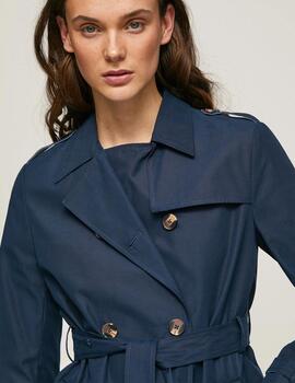 Trench Pepe Jeans Salome marino mujer