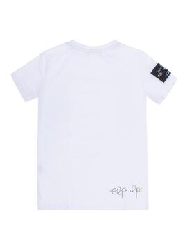 Camiseta elPulpo KM 7 blanco niño