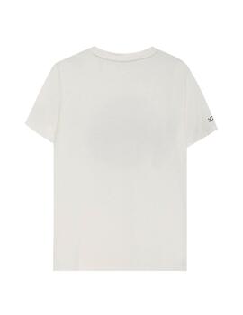 Camiseta elPulpo New Colour Splash blanco niño