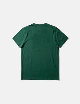 Camiseta Edmmond Hooked verde hombre