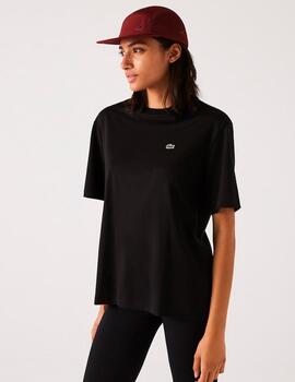 Camiseta Lacoste TF5441 negro mujer