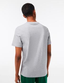 Camiseta Lacoste TH5070 gris hombre