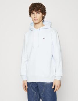 Sudadera Tommy Jeans Solid Hoodie azul hombre