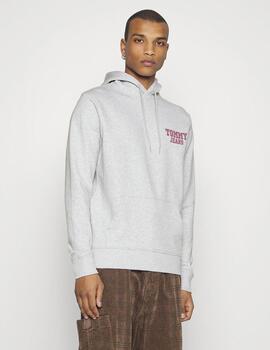Sudadera Tommy Jeans Entry Graphic Hoodie gris hombre
