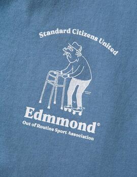 Camiseta Edmmond Rollin azul hombre