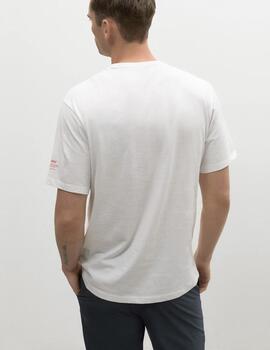 Camiseta Ecoalf Dera blanco hombre