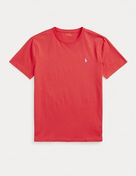 Camiseta Ralph Lauren Custom Slim rojo hombre