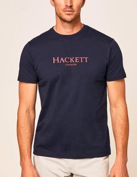 Camiseta Hackett Heritage Classsic marino hombre