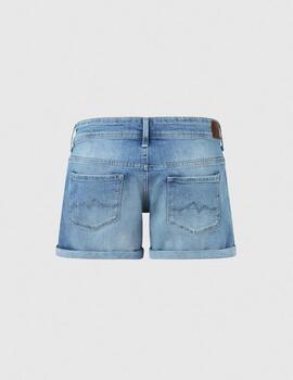 Shorts Pepe Jeans Siouxie azul mujer