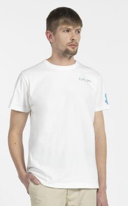 Camiseta elPulpo Back Logo blanco hombre