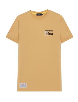 Camiseta elPulpo Morriña naranja delavé unisex