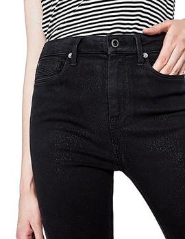 Vaqueros Pepe Jeans Diot Dot negro mujer