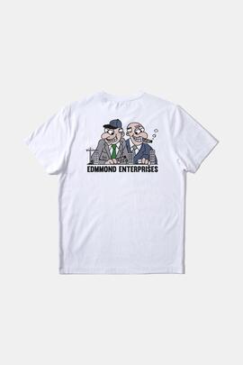 Camiseta Edmmond Trade blanco puro