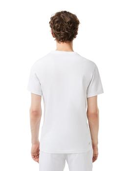Camiseta Lacoste blanca