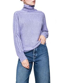 Jersey Pepe Jeans Vanie violeta mujer