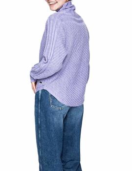 Jersey Pepe Jeans Vanie violeta mujer