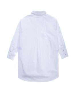 Camisa Tommy Denim Tjw Solid Oversized blanca