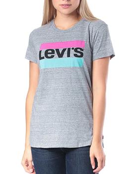 Camiseta Levi’s The Perfect Tee Pastel gris