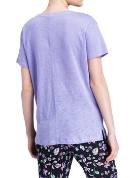 Camiseta Pepe Jeans Teresa violeta mujer