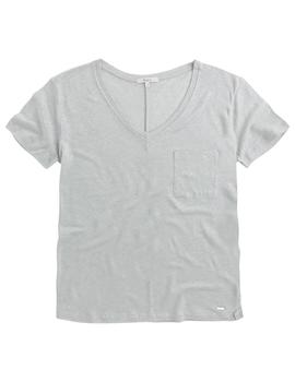 Camiseta Pepe Jeans Teresa gris mujer