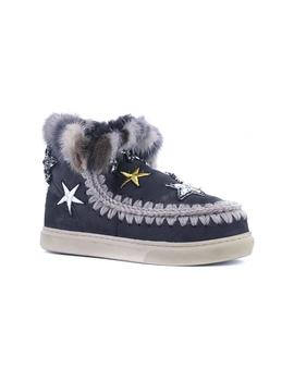 Botas Mou Eskimo Sneaker Stars - Mink gris mujer