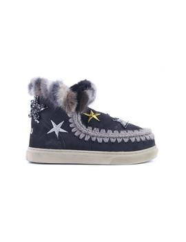 Botas Mou Eskimo Sneaker Stars - Mink gris mujer