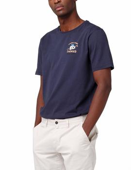 Camiseta Edmmond Studios Thomas Surf marino hombre
