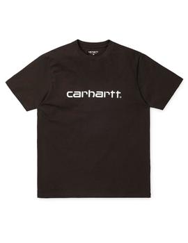 Camiseta Carhartt Script negra hombre
