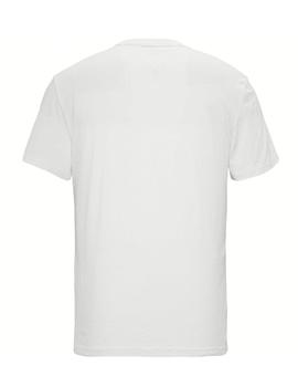 Camiseta Tommy Jeans Essential Box Logo blanco