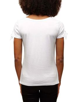 Camiseta Naf Naf KENT129A blanco mujer