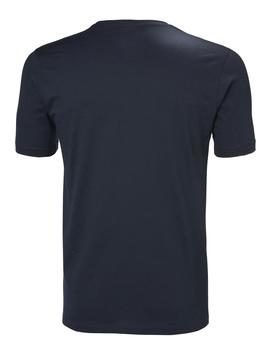 Camiseta Helly Hansen Logo azul marino hombre