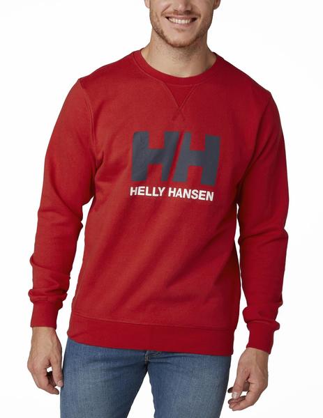 Sudadera Helly Logo rojo hombre
