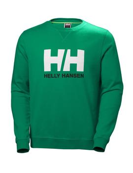 Sudadera Helly Hansen Logo verde hombre